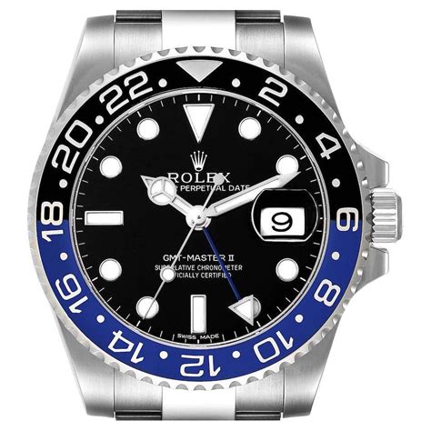 rolex blue gmt batman